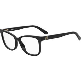 Moschino Kvinde MOL660 807 Optiske stel Acetat Sort Firkantet Normal