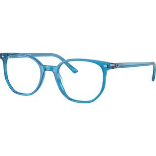 Ray - Ban Unisex RX5397 ELLIOT 8442 Optiske stel Acetat Blå Transparent Geometrisk Normal