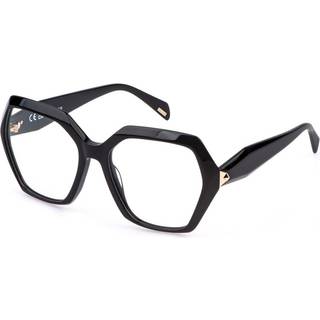 Police VPLR19 NEW CLUE 2 0700 55 Briller Kvinder Black - Shiny Black - 55mm