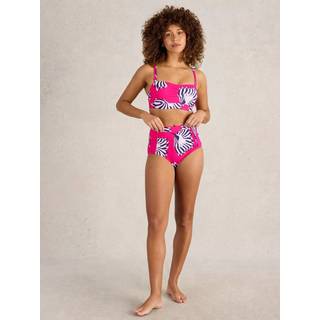White Stuff White Stuff Pink Suki High Waist Bikini Bottoms