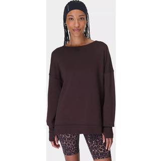 Sweaty Betty Sweaty Betty Brown After Class Longline Sweatshirt