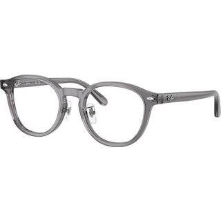 Ray-Ban RX5443D Asian Fit 8268 49 Briller Mænd Krystalklar - Transparent Grey - 49mm