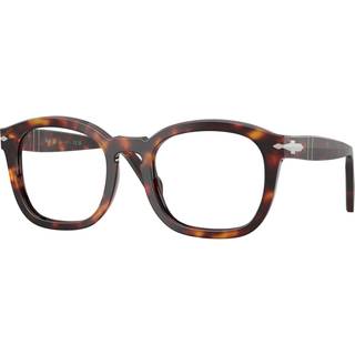 Persol Unisex PO0082V 24 Vista -rammer Acetat Skildpadde Transparent Pillow Normal