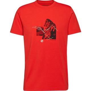 Mammut Mountain T-Shirt 4208m T-shirt Herrer størrelse S farve rød