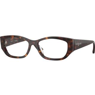 VOGUE EYEWEAR Kvinde VO5640U W656 Optiske stel Acetat Brun Transparent Pillow Normal