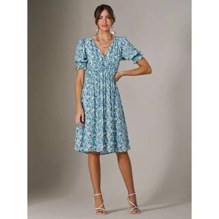 Jolie Moi Jolie Moi Pufærme Midi Kjole - EU 42 (UK 14)