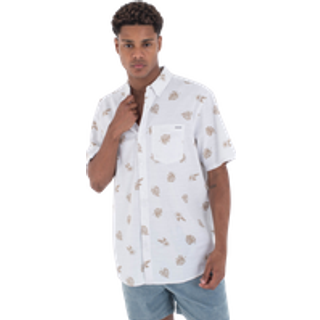 Hurley One And Only Stretch Skjorte - XL - bone 2