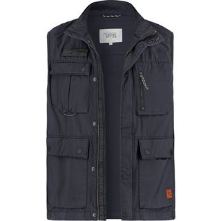 camel active Herren Weste blau unifarben