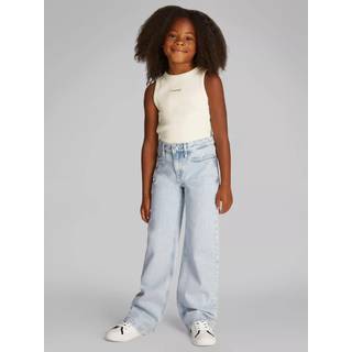 Wide Leg Jeans - Blue - 4 years (104 cm)