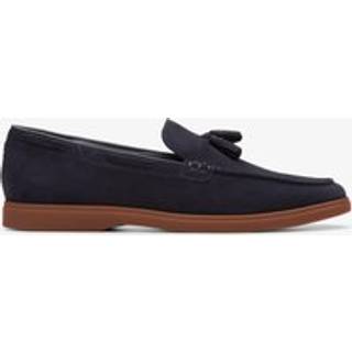 Clarks Clarks Blue Suede Torford Tassel Shoes