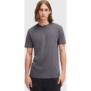 All Saints AllSaints Grey Brace Short Sleeves Crew T-Shirt