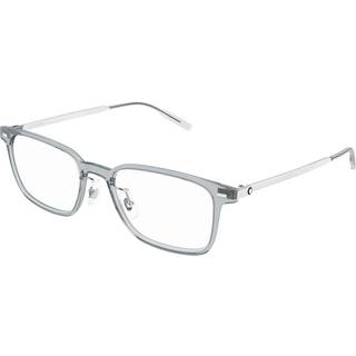 Montblanc MB0394ON 008 56 Briller Mænd Krystalklar - Transparent Grey - 56mm