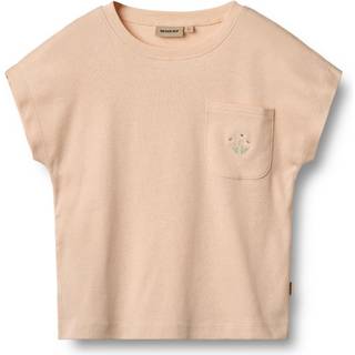 WHEAT Kid's T-Shirt S/S Signe T-shirt Børn størrelse 104 farve beige