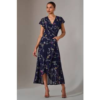 Jolie Moi Jolie Moi Mesh Frill Hem Maxikjole - EU 44 (UK 16)