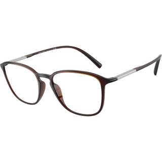 Giorgio Armani Mand AR7276U 6239 Optiske stel Injiceret Brun Transparent Pillow Normal
