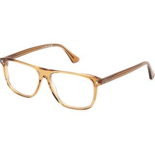 Web WE5456 039 57 Briller Mænd Gul - Transparent Shiny Light Yellow - 57mm