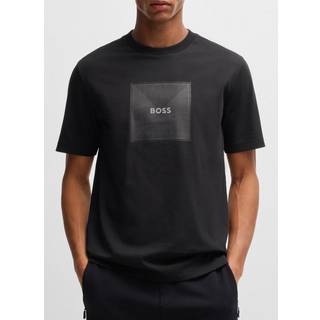 T-shirt i bomuldsjersey med logografik