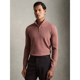 Reiss Blackhall Merino Wool Half-Zip JumperS