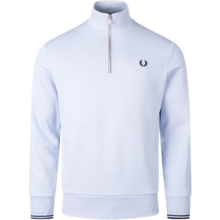 Fred Perry Half Zip Sweatshirt Blue