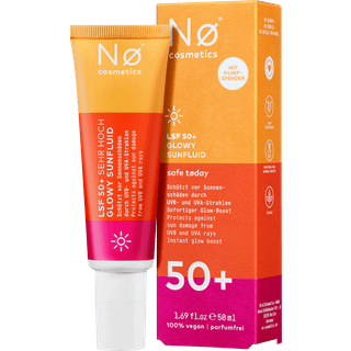 Nø Glowy Sunfluid solcreme solfaktor 50+ 2819.00 DKK/1 L
