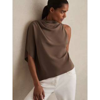 Reiss Reiss Elle Draperet Top Med En Skulder