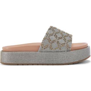 Carvela Grå Bronze Stella Flatform- sandalerEU 37 (UK 4)