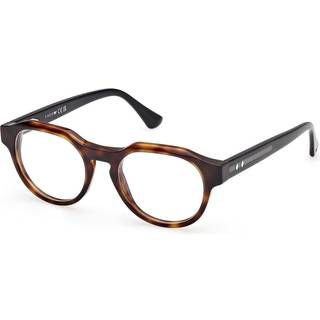 Web Unisex WE5421 55 Optiske stel Acetat Havana Rund Normal