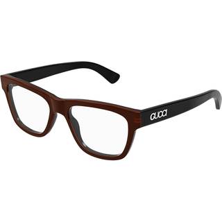 Gucci Mand Gucci GG1795O 003 Optiske stel Acetat Sort Transparent Firkantet
