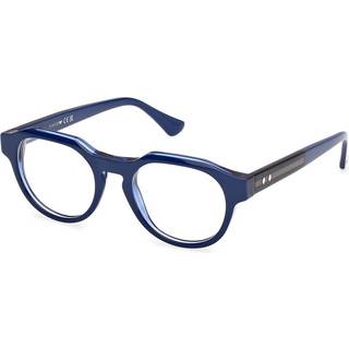 Web Unisex WE5421 92 Optiske stel Acetat Blå Rund Normal