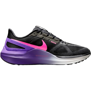 Nike Structure 25 Stability Running Shoe Men - Black, Violet, Size 8.5 - black