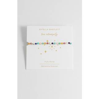 Estella Bartlett Estella Bartlett Wellness Amelia armbånd med blandede ædelsten