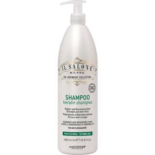 Alfaparf Milano Il Salone Milano Keratin Restorativ shampoo Til skadet hår 1000 ml - 1000 ml