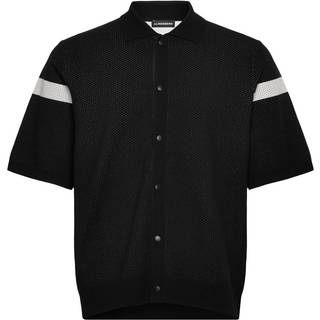 J.Lindeberg Rayne Short Sleeve Knitted Shirt Black