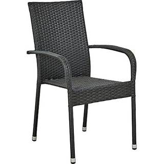 Mallorca havestol - sort (På lager i butik)