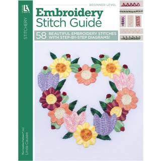 Fritidskunst Lea5744 Embroidery Stitch Guide Bk