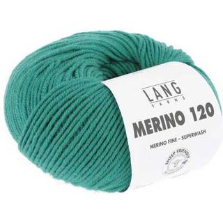 Lang Yarns Merino 120 517 Indhold: 100% Merinould Vægt/længde: 50 g = ca. 120 meter Anbefalede pinde: 3.50-4.50 mm Strikkefasthed: 10 x 10 cm = 22 m x 32 p Vask: Maskinvask 30 °C / Tåler ikke tørretumbling .