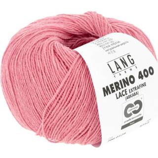 Lang Yarns Merino 400 Lace 129 Indhold: 100% Merinould Vægt/længde: 25 g = ca 200 meter Anbefalede pinde: 2.50-3.50 mm Strikkefasthed: 10 x 10 cm = 32 m x 42 p Vask: Maskinvask 30 ℃ / Tåler ikke tørretumbling / Brug aldrig skyllemiddel.