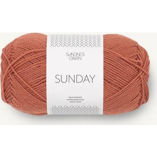 Sunday garn fra Sandnes Garn - Lys kobberbrun