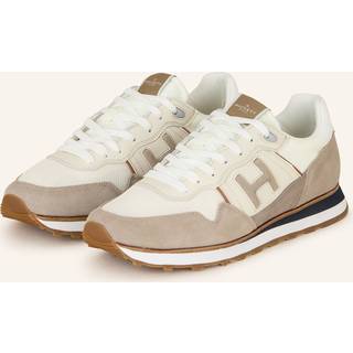 Hackett Londontil mænd. HMS21446 Telfor Vibesun hjemmesko i beige læder (41), Fast, Blonder, Casual