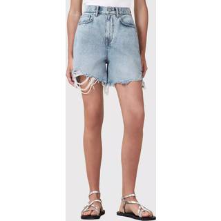 All Saints AllSaints Blue Doris Denim 100% Cotton Shorts
