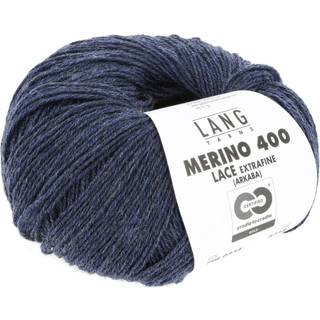 Lang Yarns Merino 400 Lace 334 Indhold: 100% Merinould Vægt/længde: 25 g = ca 200 meter Anbefalede pinde: 2.50-3.50 mm Strikkefasthed: 10 x 10 cm = 32 m x 42 p Vask: Maskinvask 30 ℃ / Tåler ikke tørretumbling / Brug aldrig skyllemiddel.