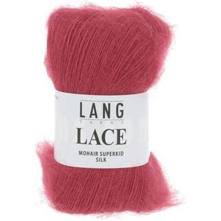 Lang Yarns Lace 060 Indhold: 52% Mohair, 42% Silke Vægt/længde: 25 g. = 310 meter Anbefalede pinde: 3-3.5 mm Strikkefasthed: 10 x 10 cm = 26 m x 40 p Vask: Håndvask / Brug aldrig skyllemiddel / Tørres fladt.