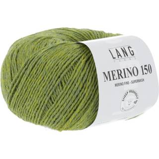Lang Yarns Merino 150 297 Indhold: 100% Superwash merinould Vægt/længde: 50 g = ca 150 meter Anbefalede pinde: 3.00-3.50 mm Strikkefasthed: 10 x 10 cm = 27 m x 37 p Vask: Maskinvask 30 ℃ / Tåler ikke tørretumbling / Brug aldrig skyllemiddel.