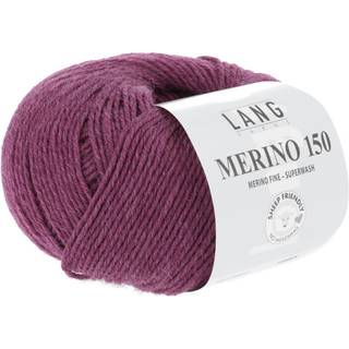 Lang Yarns Merino 150 466 Indhold: 100% Superwash merinould Vægt/længde: 50 g = ca 150 meter Anbefalede pinde: 3.00-3.50 mm Strikkefasthed: 10 x 10 cm = 27 m x 37 p Vask: Maskinvask 30 ℃ / Tåler ikke tørretumbling / Brug aldrig skyllemiddel.