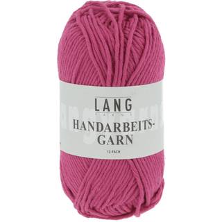 Lang Yarns Handarbeitsgarn 685 Indhold: 100% Bomuld Vægt/længde: 50 g = ca. 84 meter Anbefalede pinde: 3,5-4,5 mm Strikkefasthed: 10 x 10 cm = 21 m x 30 p Vask: Maskinvask 60 ℃ / Tåler ikke tørretumbling.