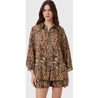 All Saints AllSaints Brown Charli Shirt
