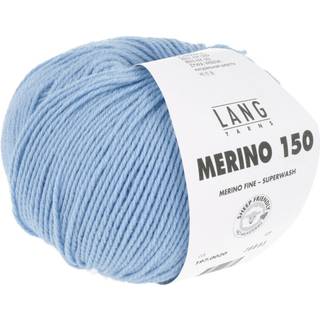 Lang Yarns Merino 150 020 Indhold: 100% Superwash merinould Vægt/længde: 50 g = ca. 150 meter Anbefalede pinde: 3-3.5 mm Strikkefasthed: 10 x 10 cm = 27 m x 37 p Vask: Maskinvask 30 ℃ / Tåler ikke tørretumbling / Brug aldrig skyllemiddel.