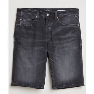 Replay Herren Jeansshorts schwarz