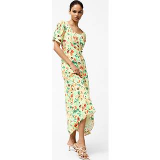 French Connection French Connection Green Eve Crepe Scoop Neck Midi Dress