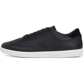 Leather Low Profile Trainers - Black - EU 42